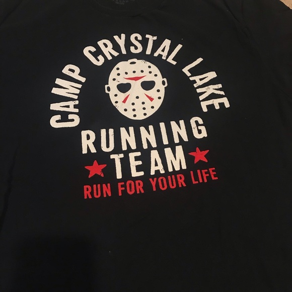 Other - Friday the 13th Camp Crystal Lake Running Team Shirt size XL